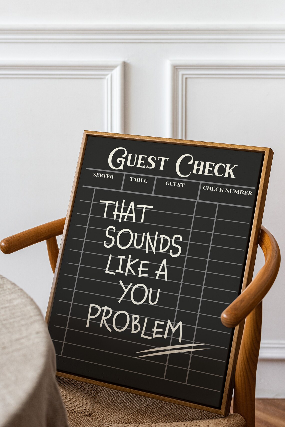 That Sounds Like A You Problem, Handwritten Poster - Image 3