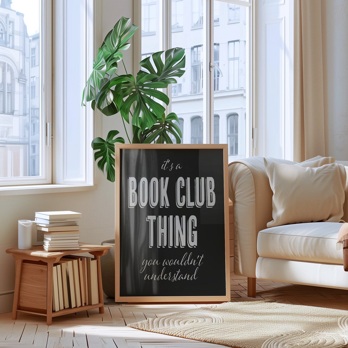 It's A Book Club Thing You Wouldn't Understand Black Reader Poster - Image 2