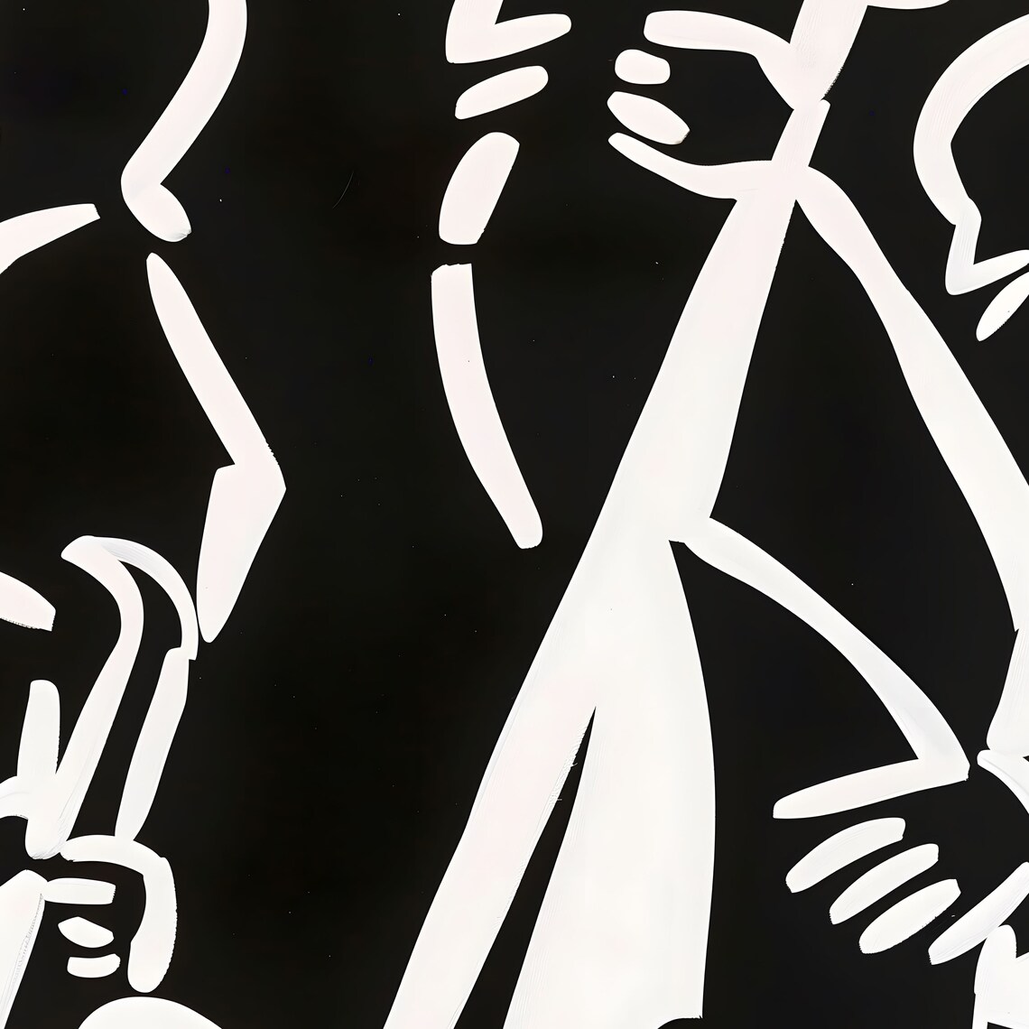 Jazz Poster Art, Maximalist Saxophone Music Poster - Image 2