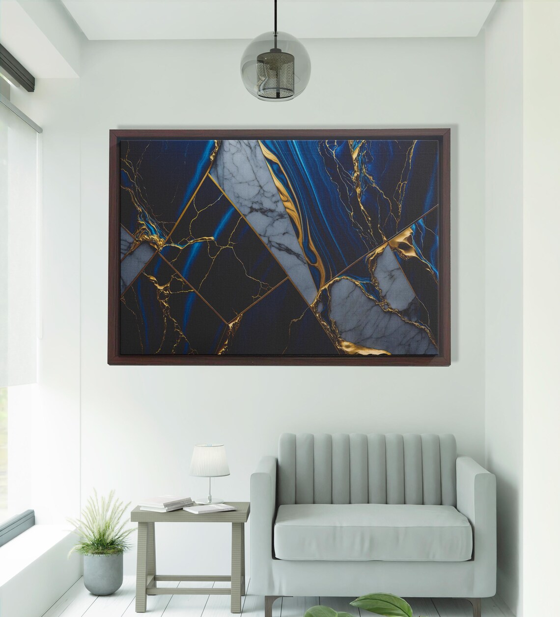 Abstract Marble Pattern, Modern Wall Art Print - Image 4