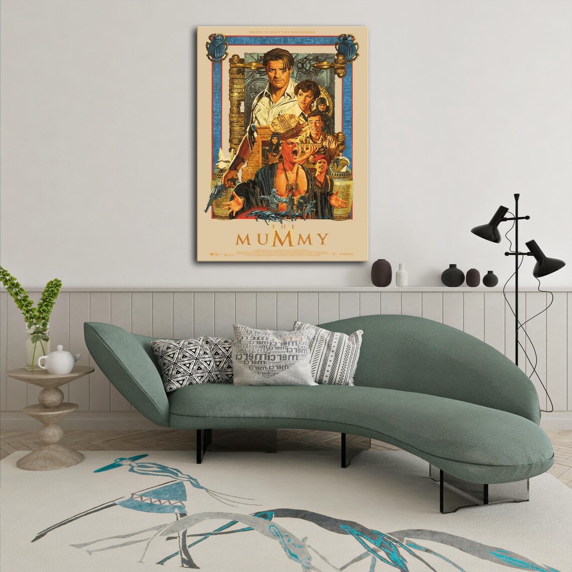 The Mummy Adventure Film Poster, Living Room Decor - Image 2