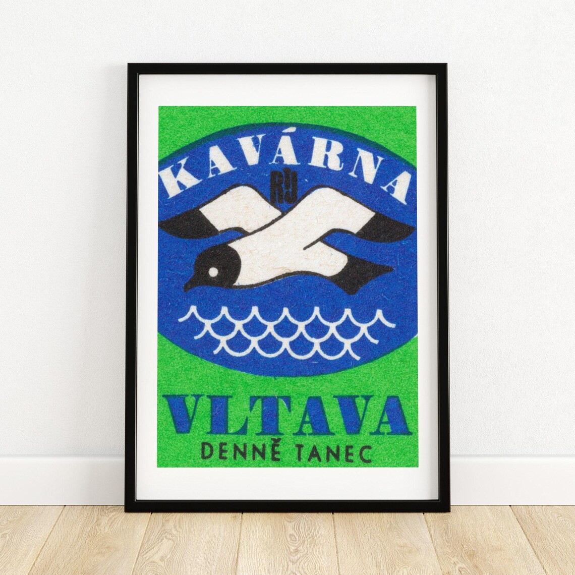 Sea Bird Vintage Art Print, Aesthetic Poster