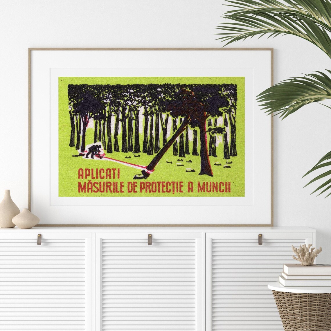 Vintage Eastern Europe Matchbox Art Print - Image 2