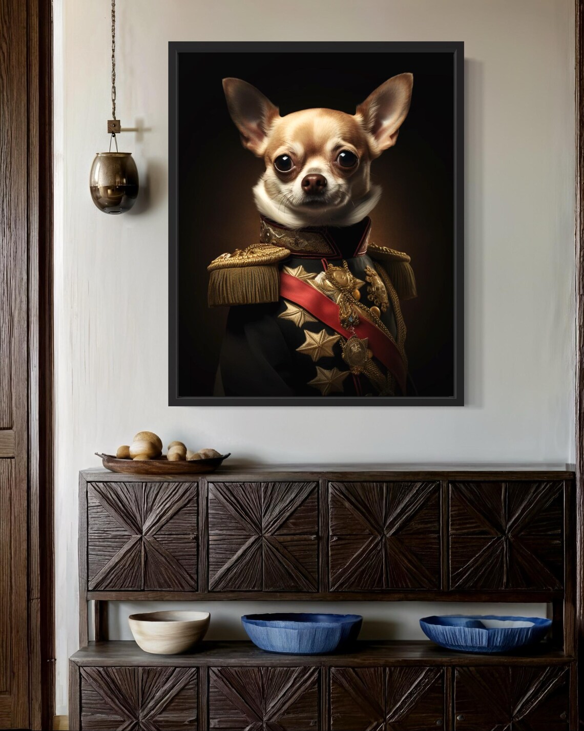 Chihuahua Terrier Humor Art Print, Dog Lover Decor - Image 2