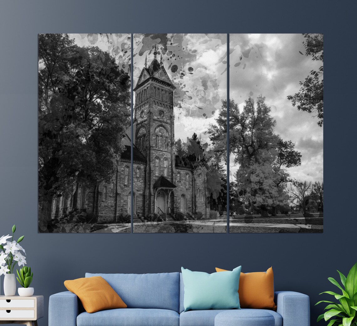 Bear Lake Stake Tabernacle, Paris Idaho Art Print - Image 2