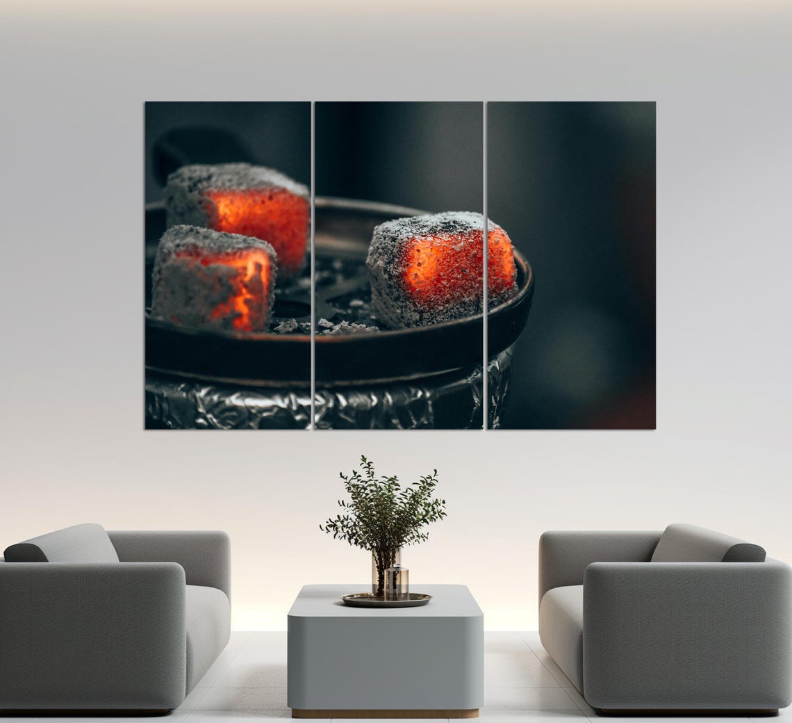 Hookah Bar Wall Decor, Hookah Art Print - Image 3