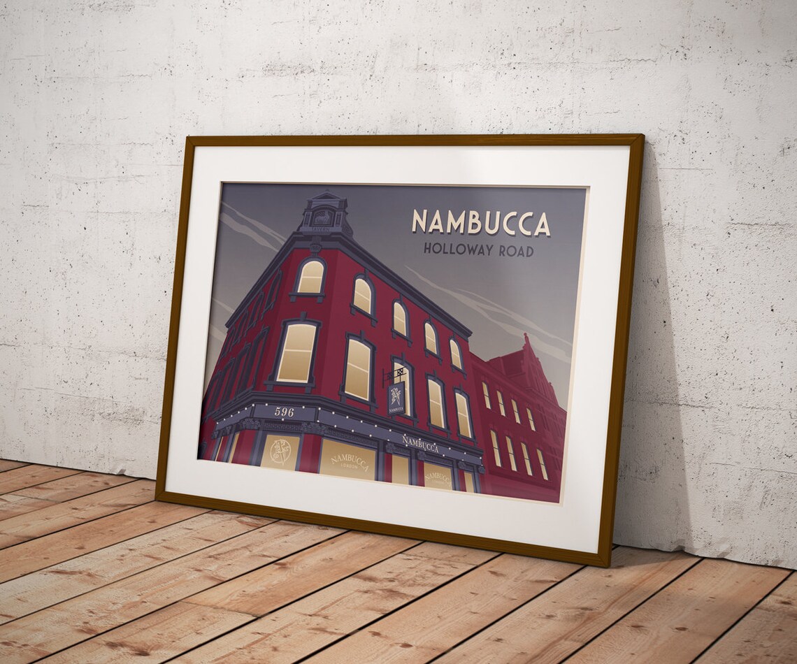 Nambucca Holloway Road Music Venue Travel Poster - Image 3