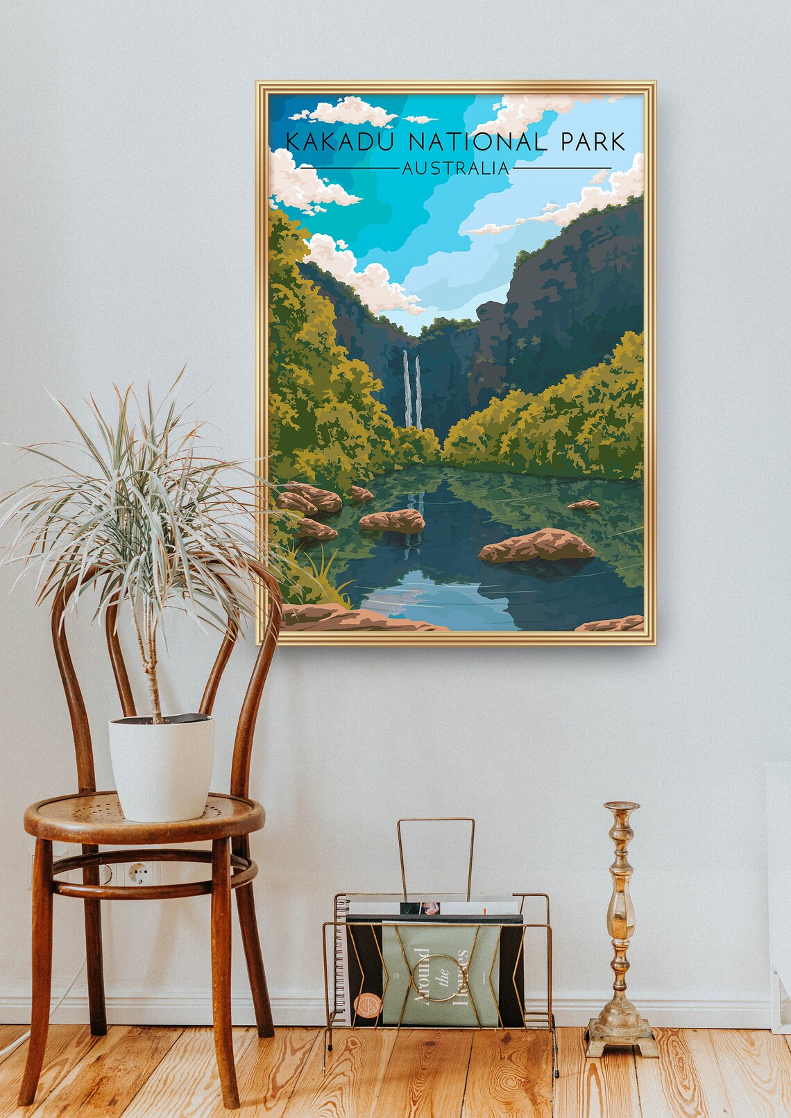 Kakadu National Park Vintage Travel Poster, Australia - Image 2
