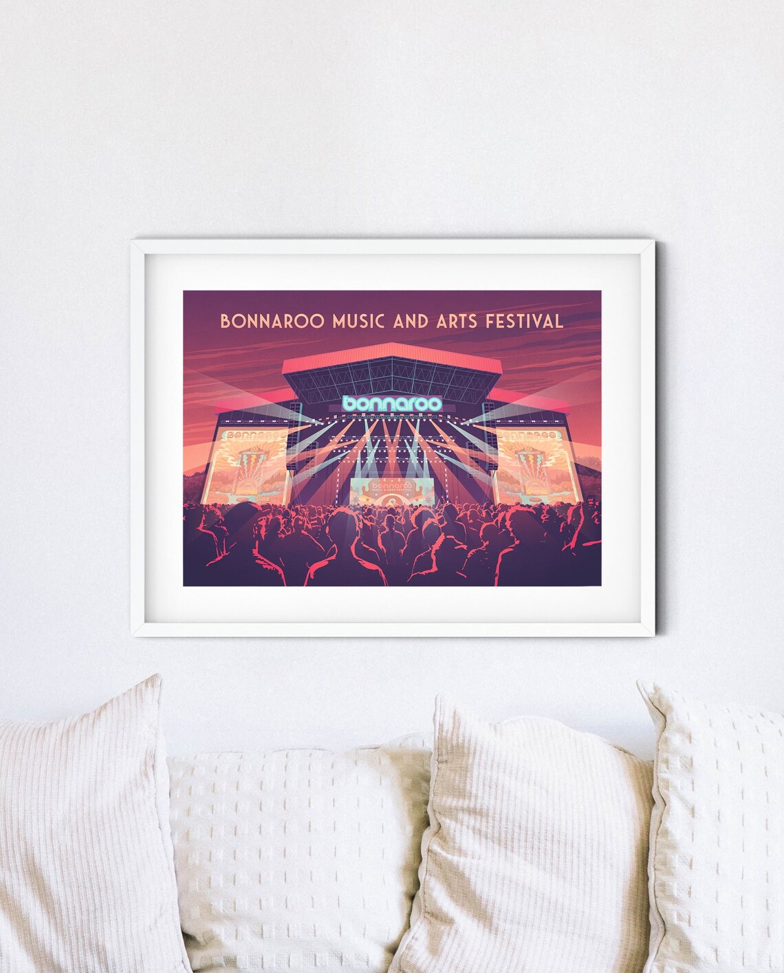 Bonnaroo Music And Arts Festival Travel Poster - Image 4