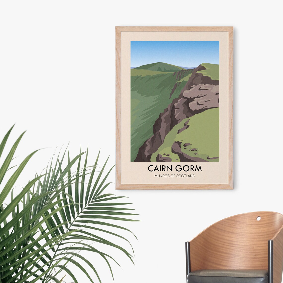 Cairn Gorm Scotland Munro Mountain Ridge Cairngorms Travel Poster - Image 3