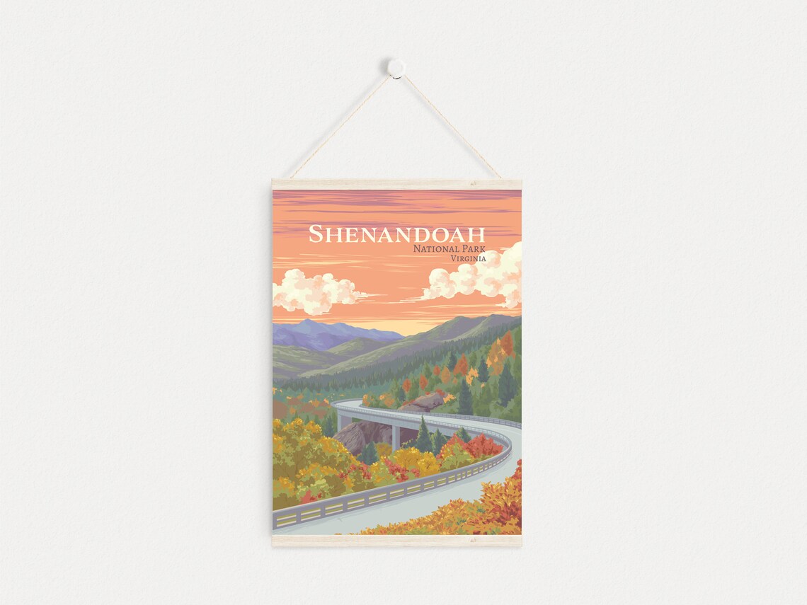Shenandoah National Park Vintage Travel Poster - Image 4