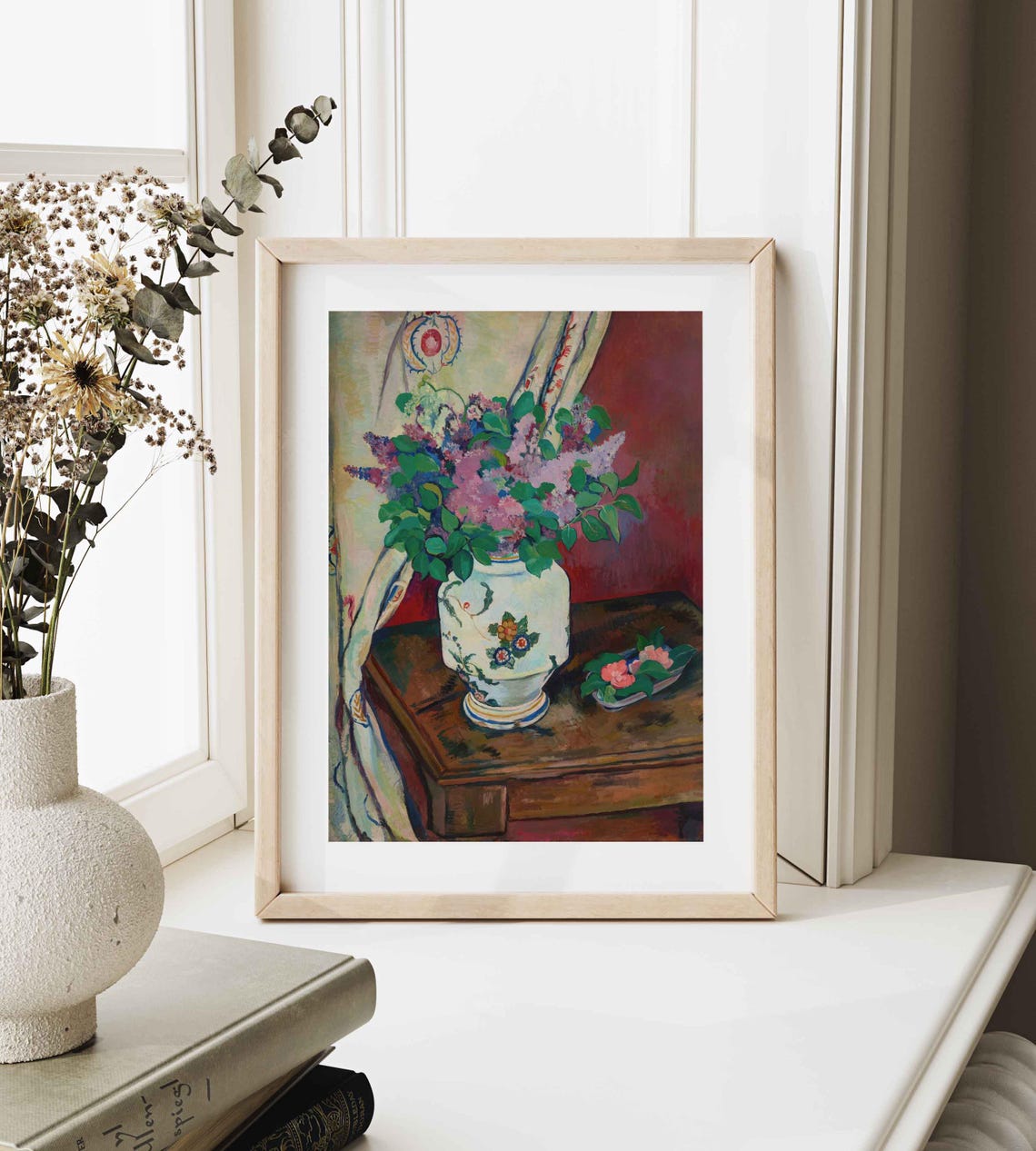Vintage Flower Print Cottage Wall Art Decor Vintage Country Still Life Oil Painting Botanical Art Poster Wa266 - Image 3