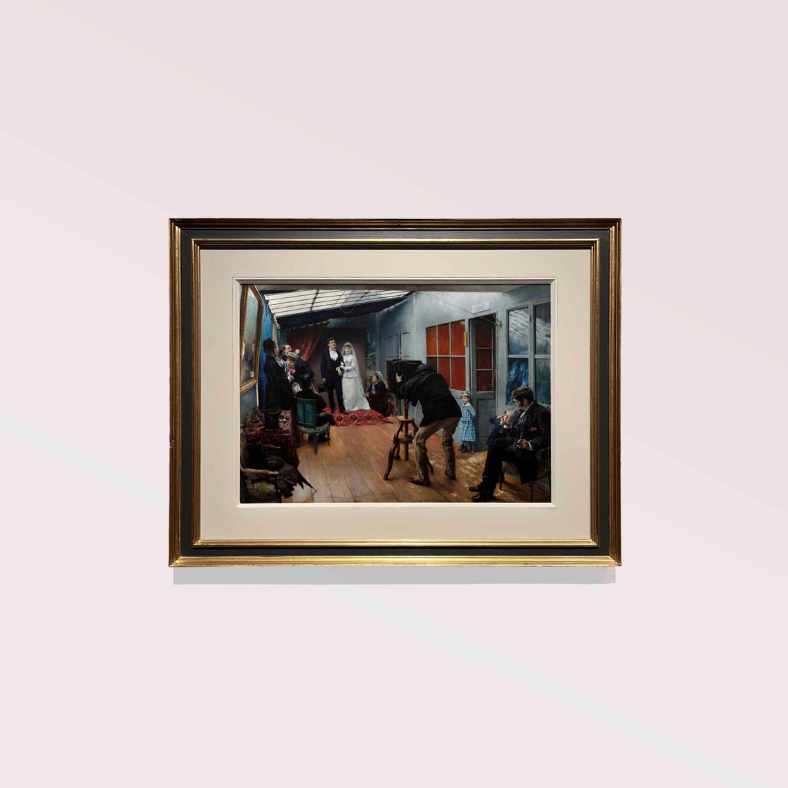 Vintage Portrait Print Figurative Art Painting Vintage Oil Painting Cottage Wall Art Classic Art Poster Wa246 - Image 2
