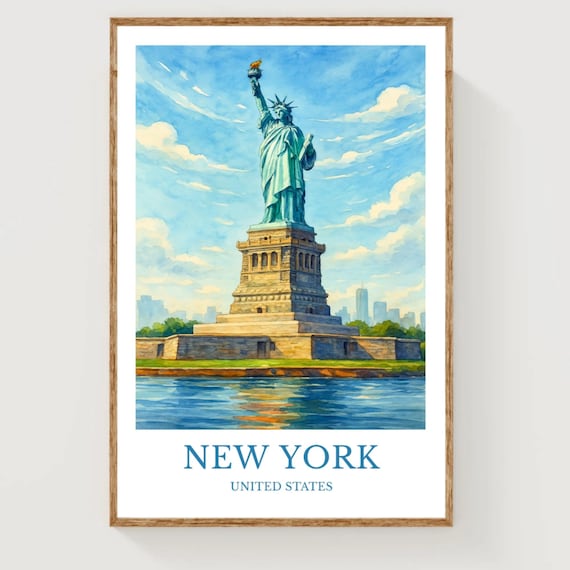 New York Travel Poster