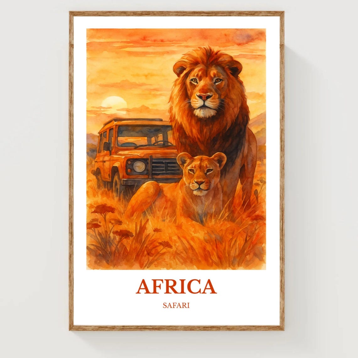 Africa Poster Print