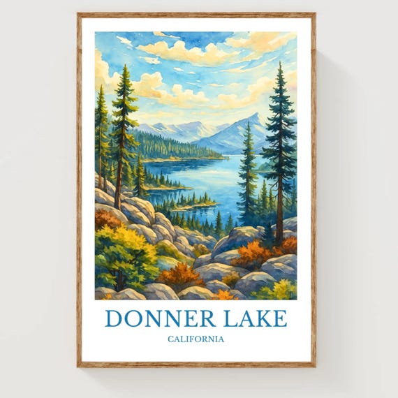 Donner Lake Poster