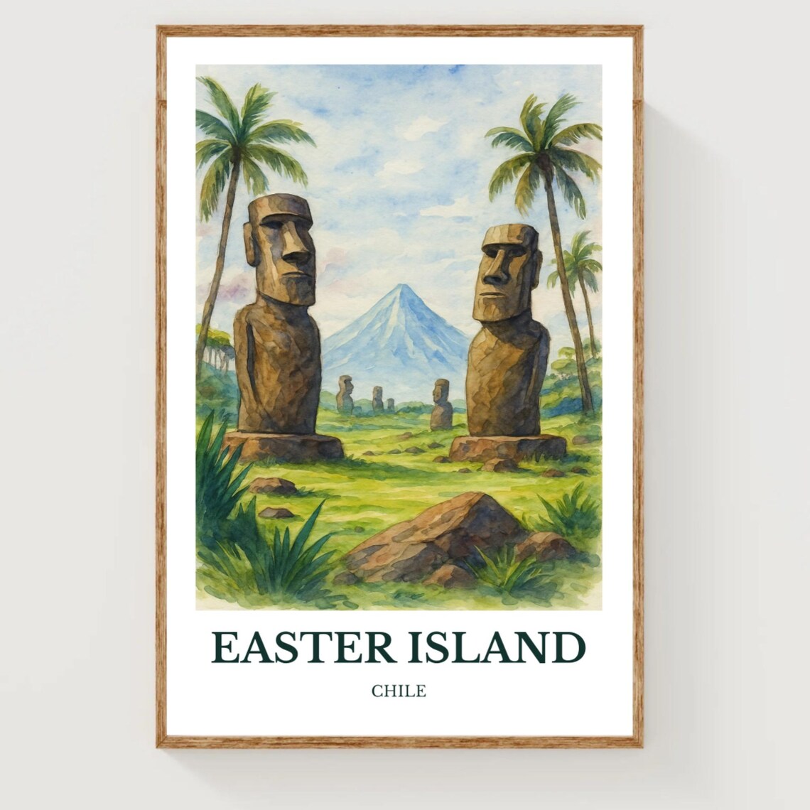 Easter Island Poster