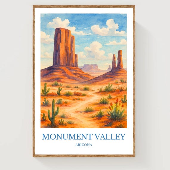 Monument Valley Poster