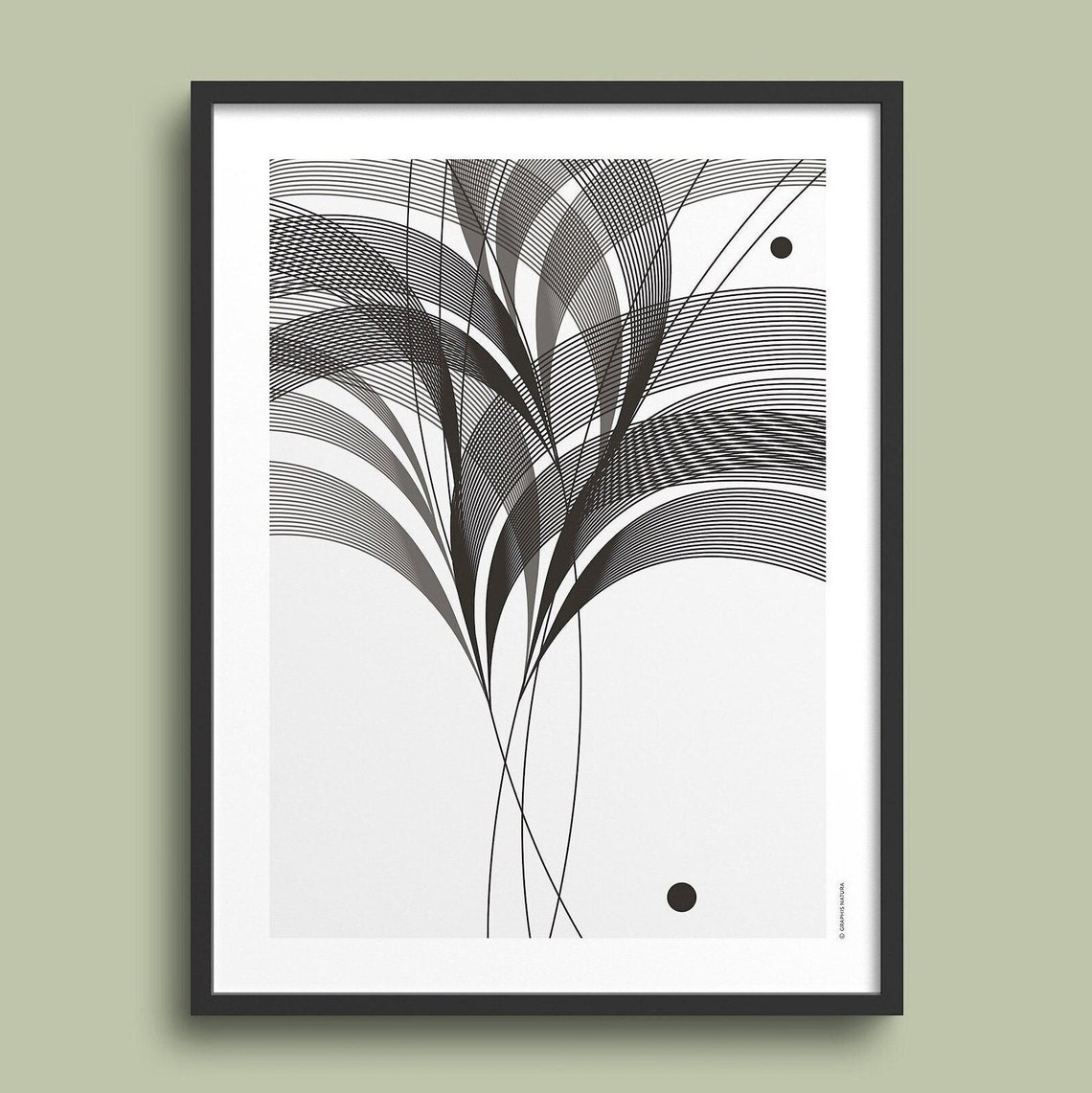 Modern Floral Print Minimalist Floral Art Geometric Flower Art Modern Design Art Minimalist Wall Art Minimalist Decor - Image 5