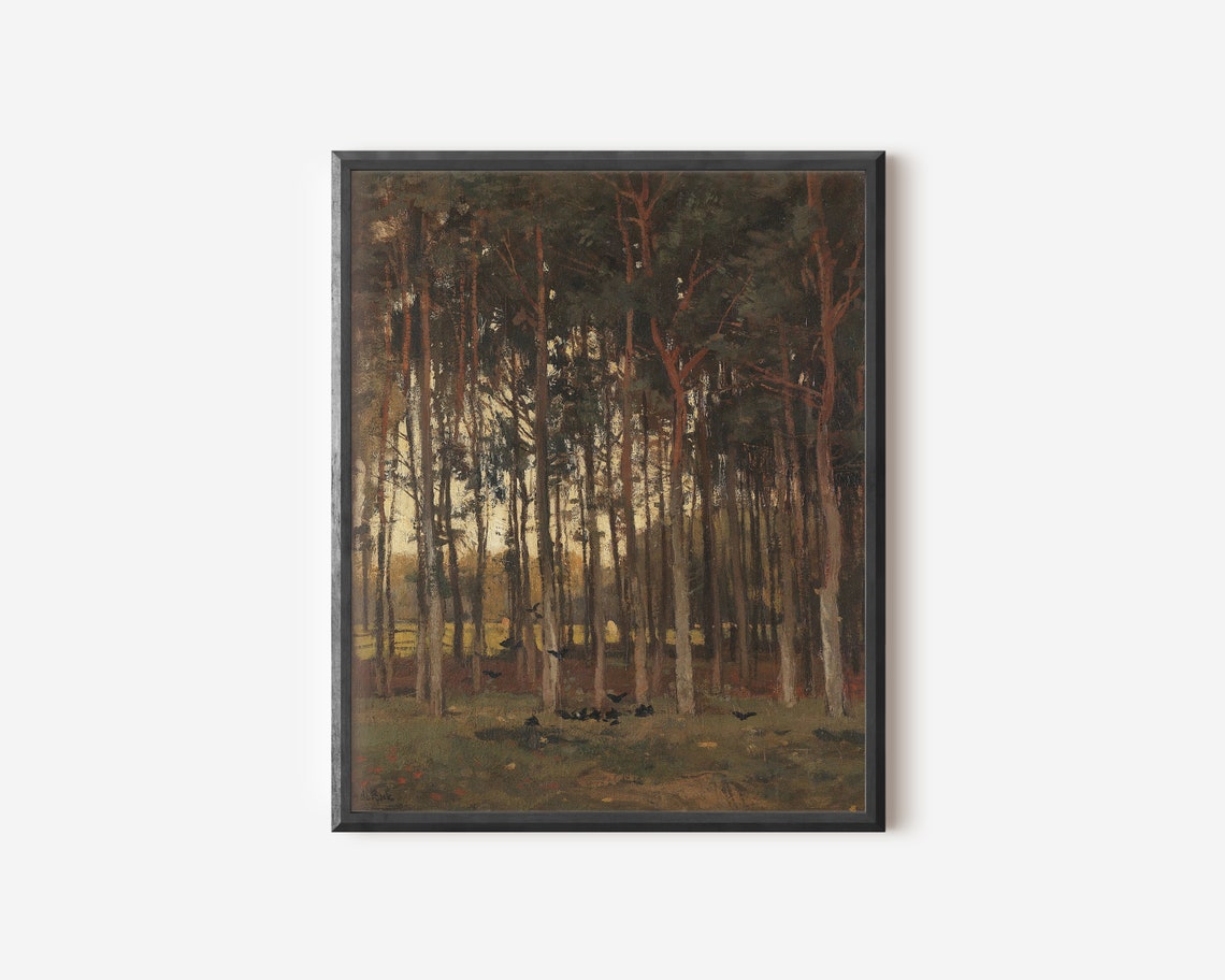 Autumn Landscape Painting Art Print - Image 2
