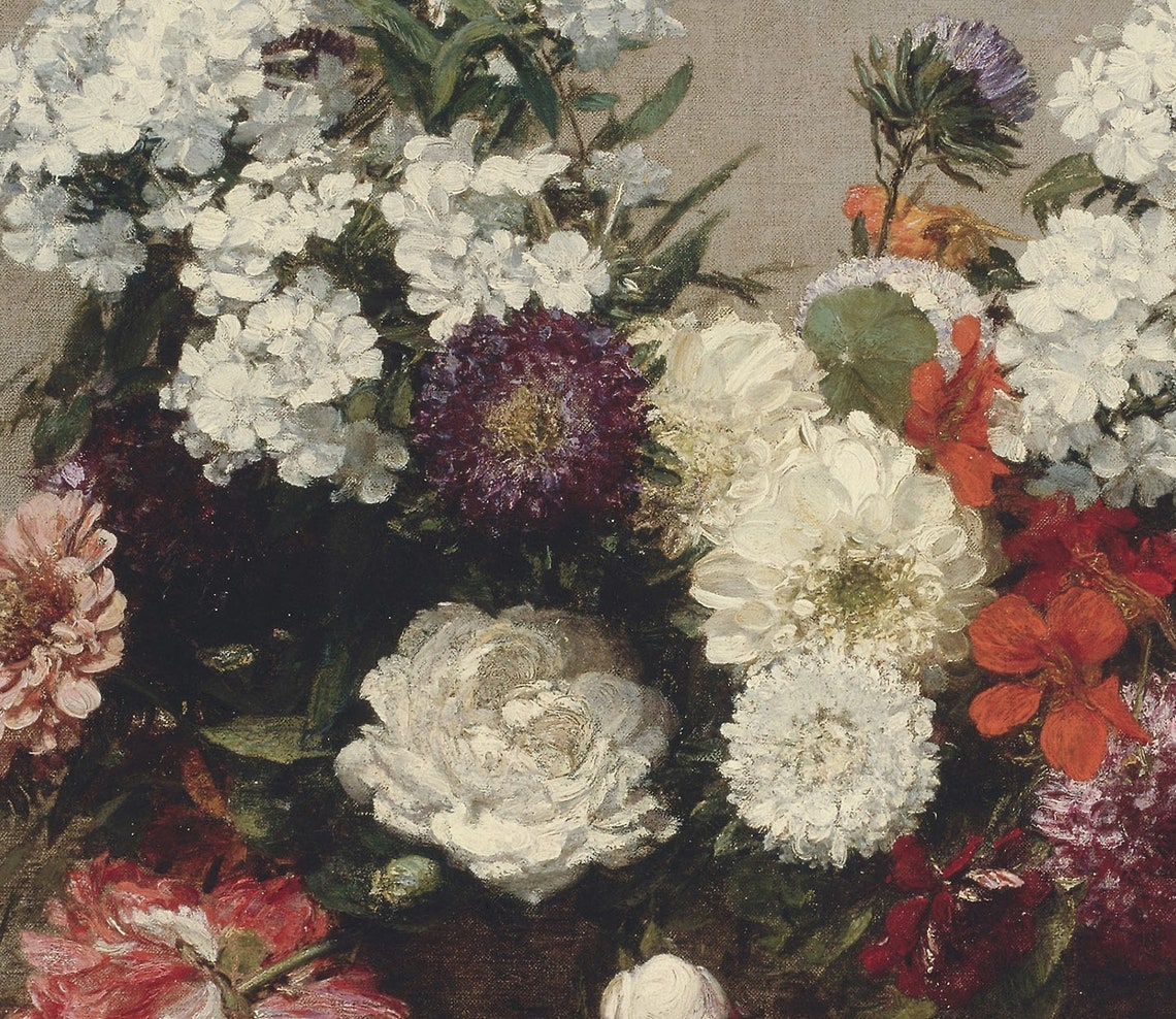 Flower Painting, Vintage Botanical Art Print - Image 3