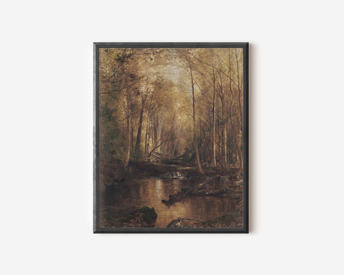 Autumn Landscape - Vintage Art - Image 3