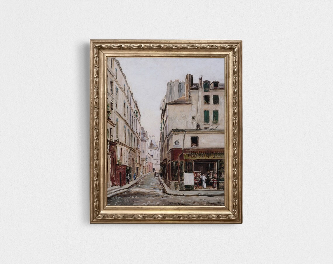 Paris Cityscape Vintage European Architecture Art Print - Image 2