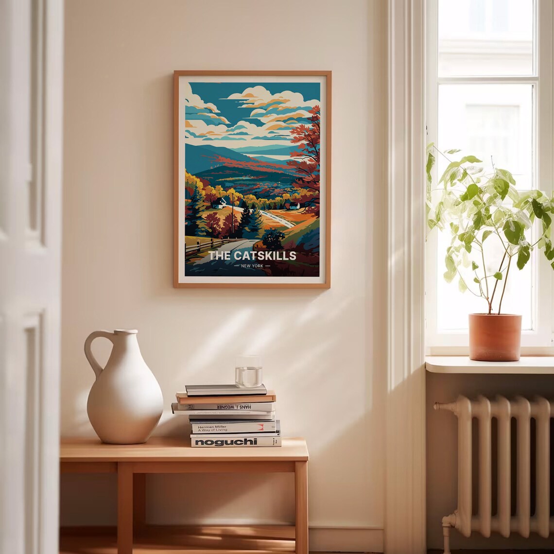 Catskills Travel Poster, New York State Landscape - Image 4