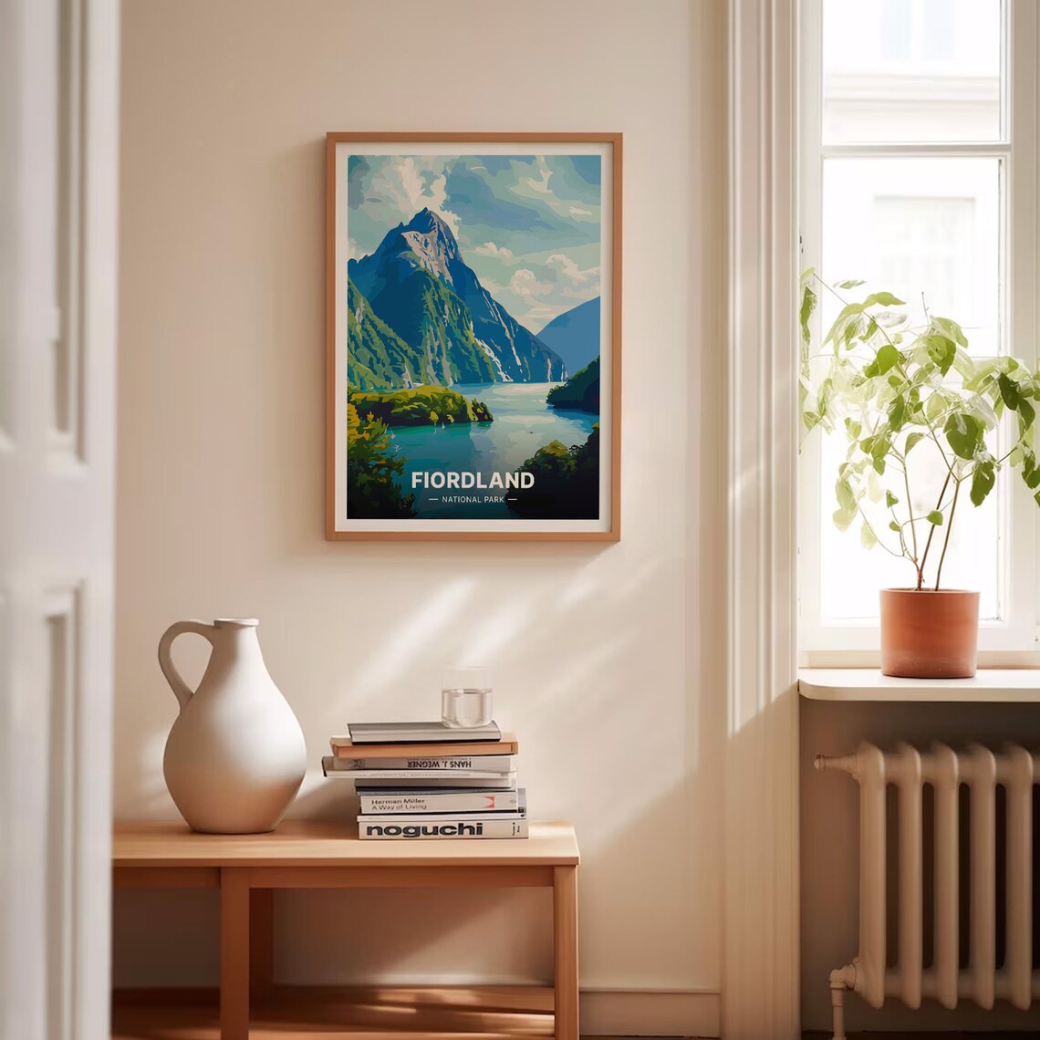 New Zealand Fiordland National Park Travel Poster - Image 4