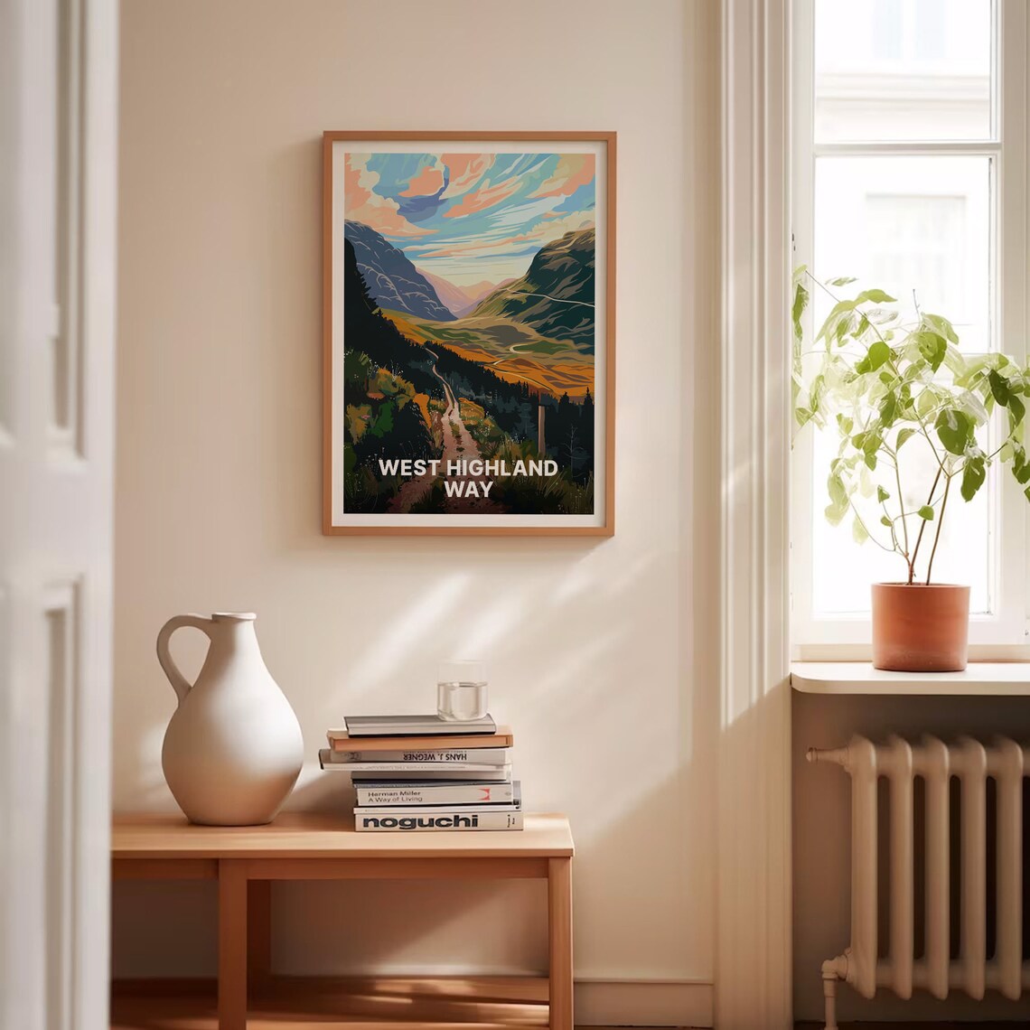 West Highland Way Travel Poster, Scotland Highlands - Image 4
