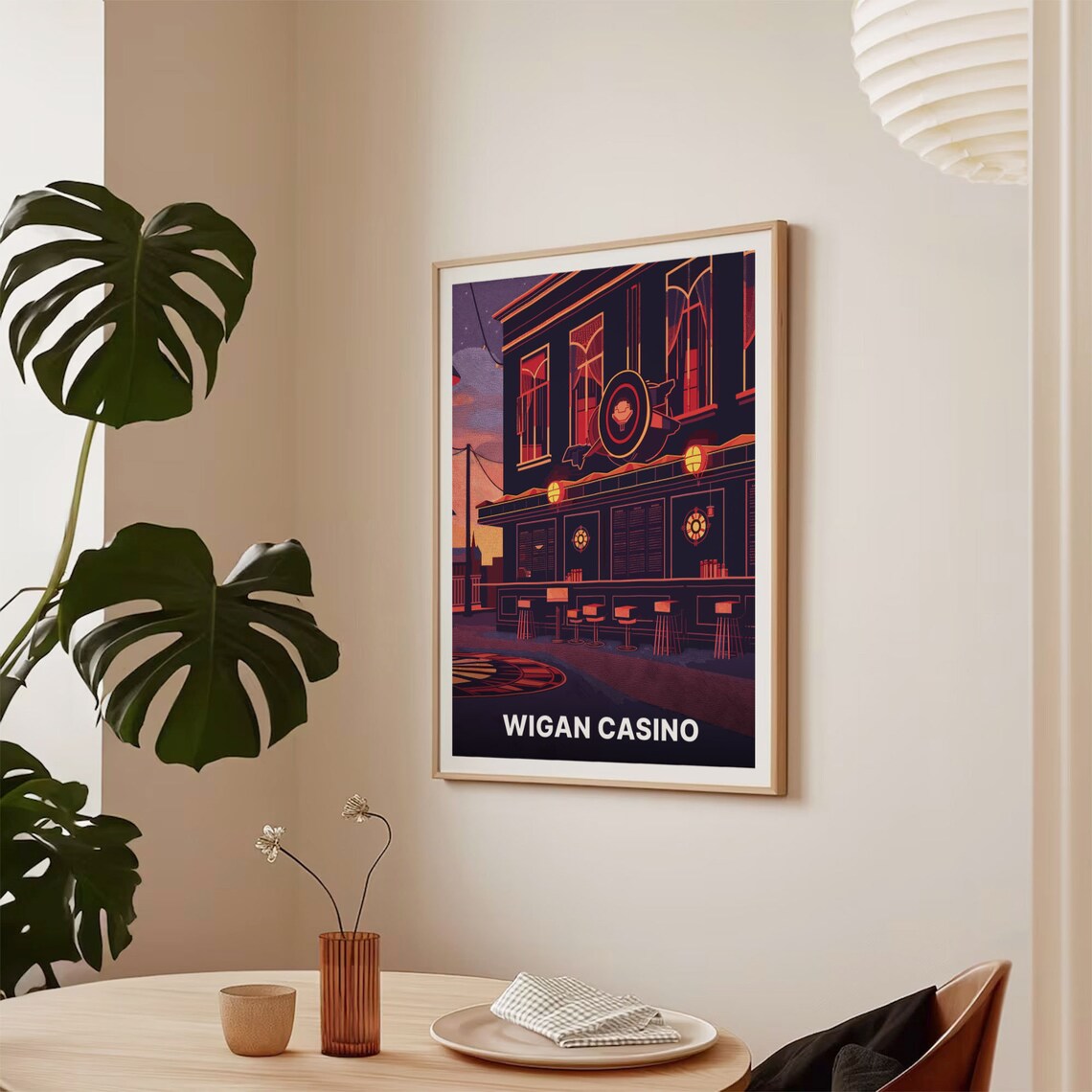 Wigan Casino Northern Soul Nightclub Retro Music Venue Poster - Image 2