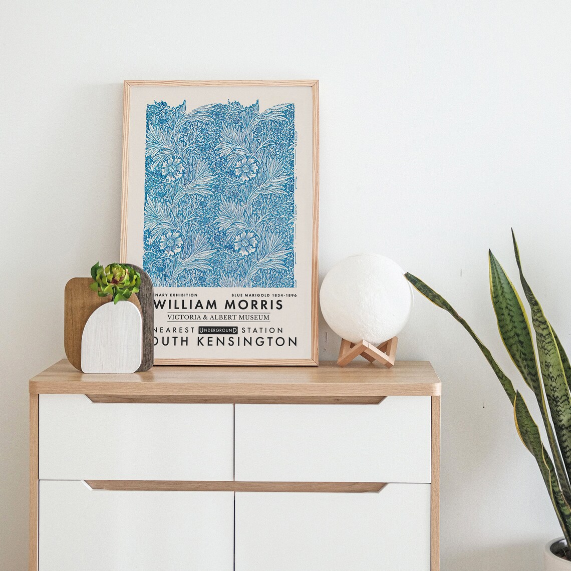 William Morris Botanical Exhibition Poster, Art Nouveau - Image 3