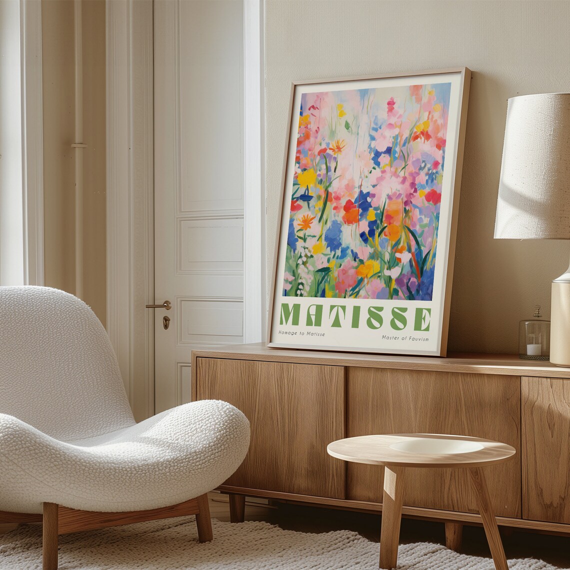 Matisse Botanical Art Print, Pastel Gallery Wall - Image 3