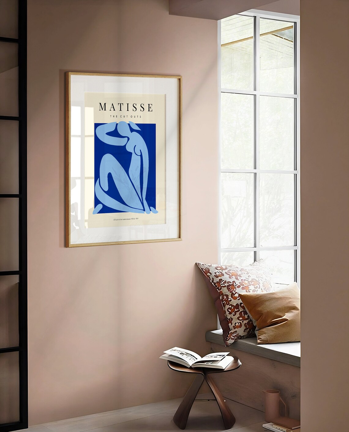Henri Matisse The Cut Outs Blue Woman Figure Abstract Art Poster - Image 2