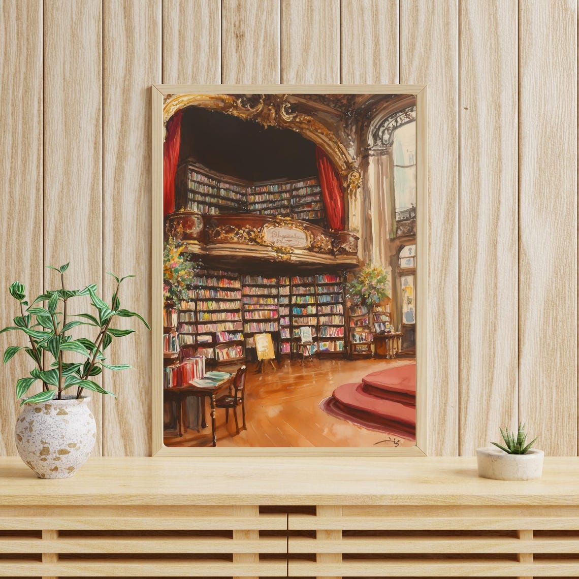 El Ateneo Grand Splendid Historic Bookstore Interior Art Poster - Image 4
