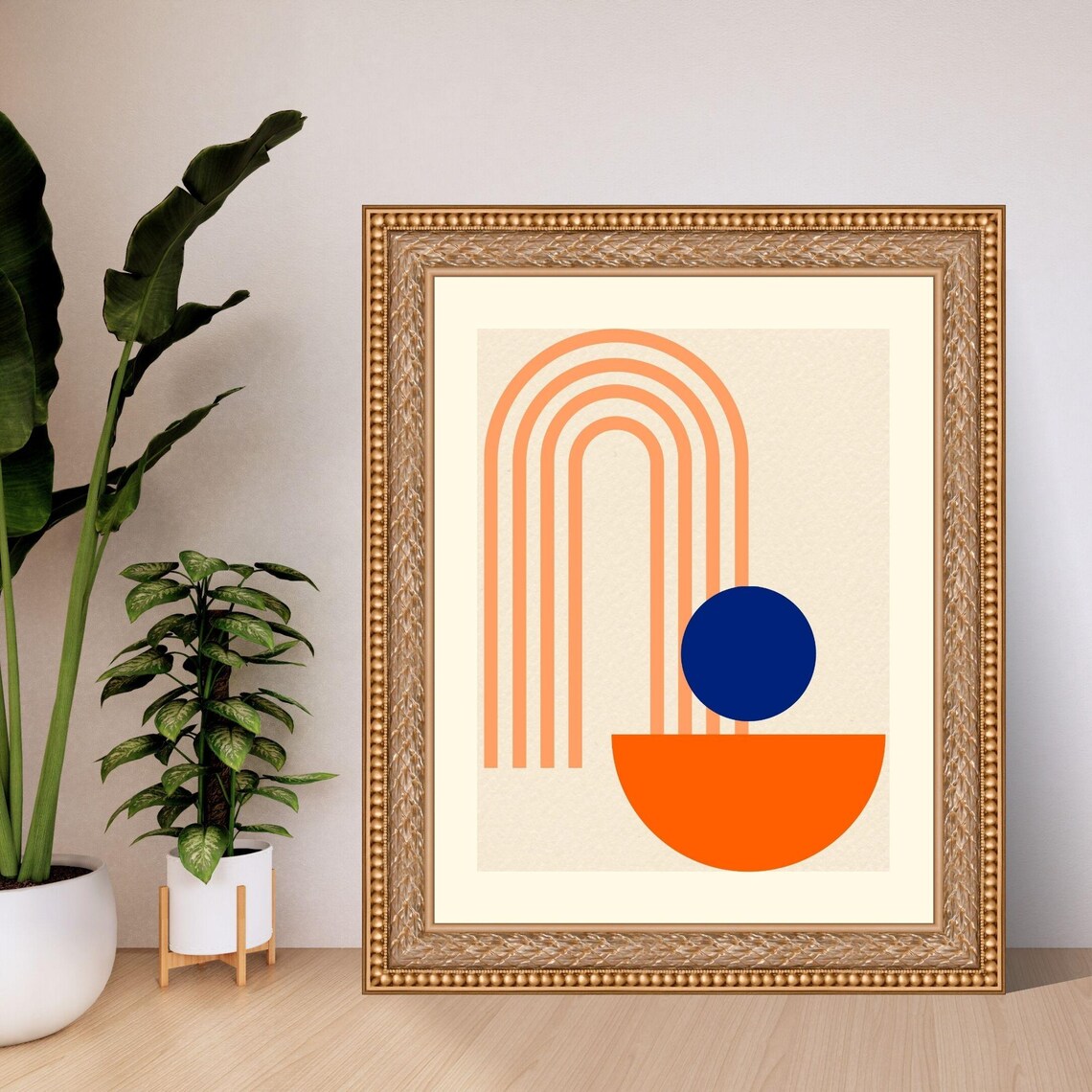 Boho Abstract Art, Energizing Playful Minimalist Design - Image 6