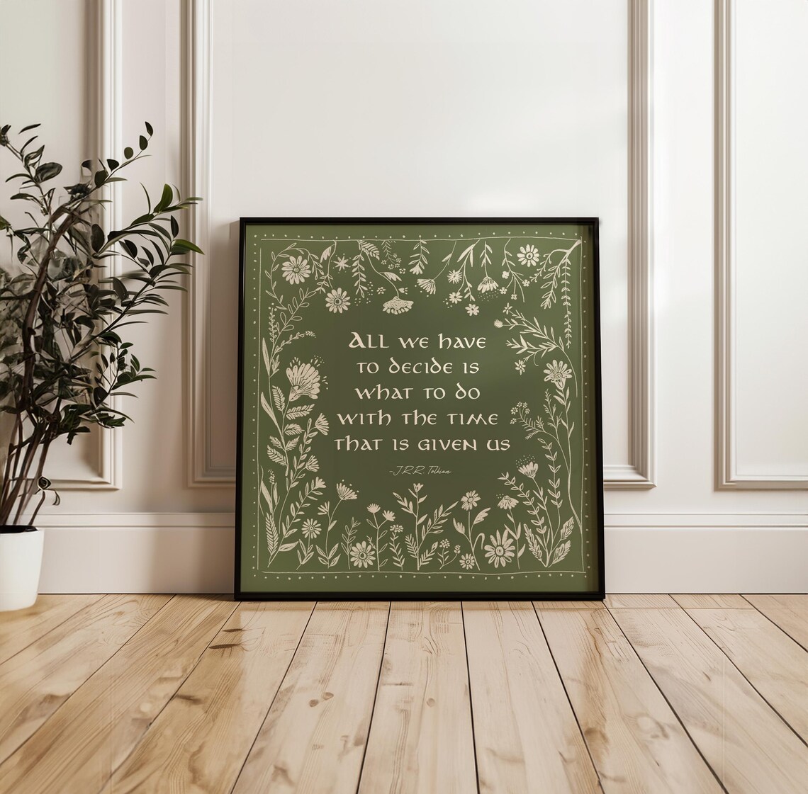 Tolkien Quote Art Print, Lord of the Rings Quote - Image 3