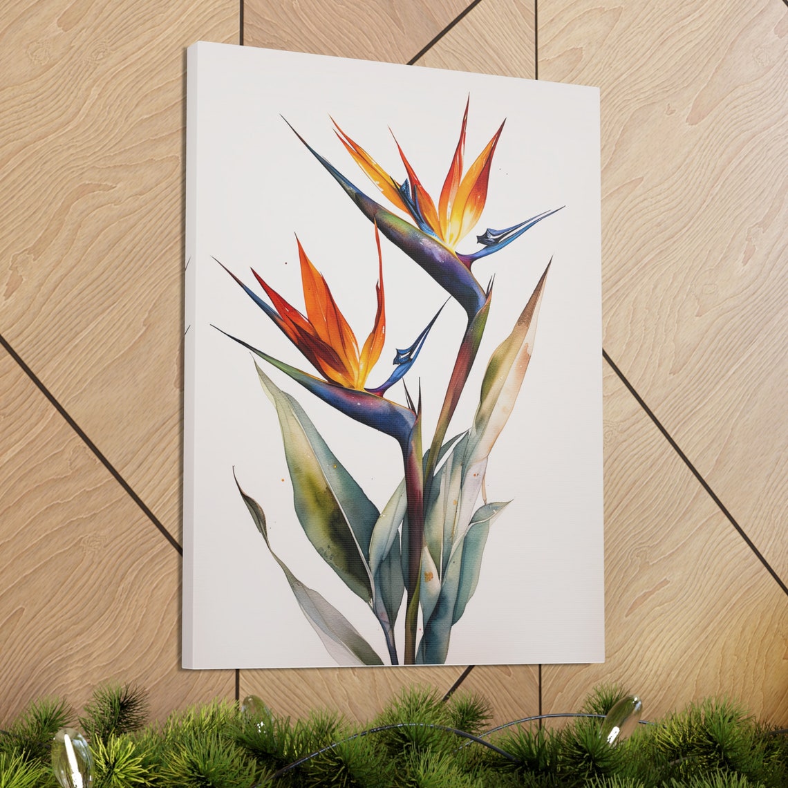 Bird Of Paradise Art Print Flower Painting Flower Dcor Floral Art Print Floral Wall Art Painting Floral Artwork Botanical Art - Image 3