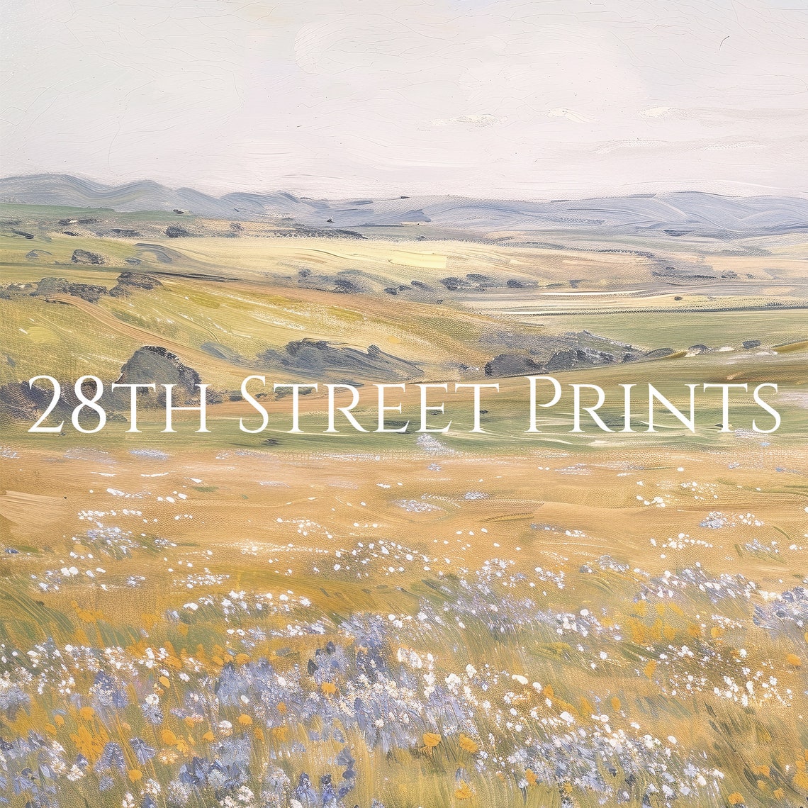 Summer Pastel Wildflower Tv Art Frame Tv Art Summer Landscape Tv Art Frame Tv Art Screensaver Farmhouse Tv Art - Image 3