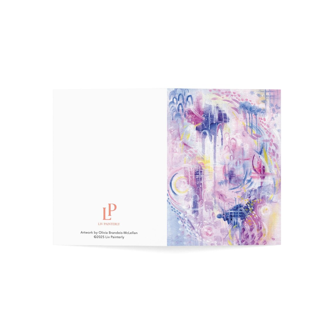 Cloud Painting Creative Birthday Card For Friend Artistic Cards With Envelopes Bulk Blank Inside For Any Occasion