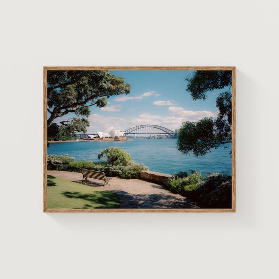 Sydney Opera House Print Harbour Bridge Fine Art Photography