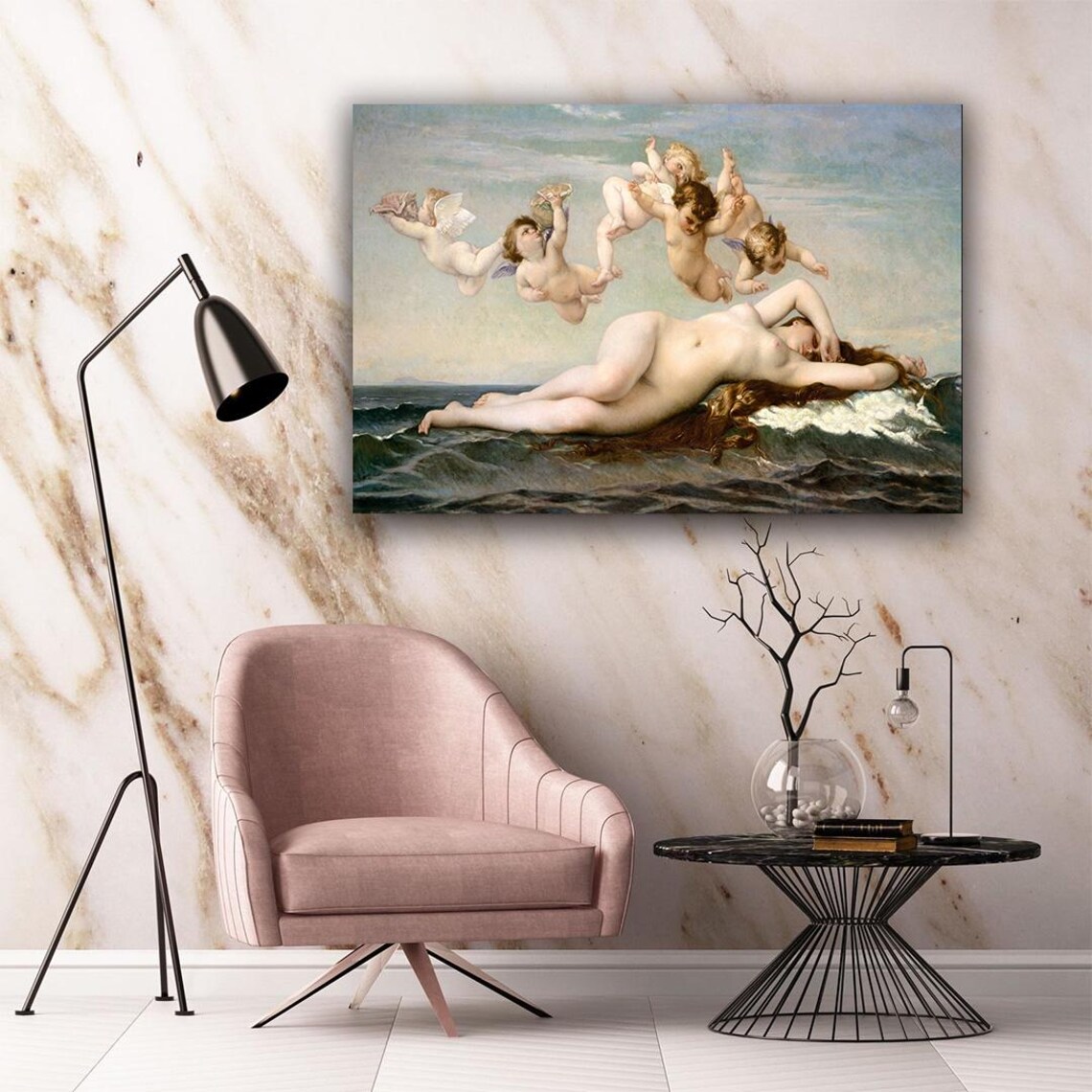 Alexandre Cabanel The Birth of Venus Classic Mythology Art Print - Image 5