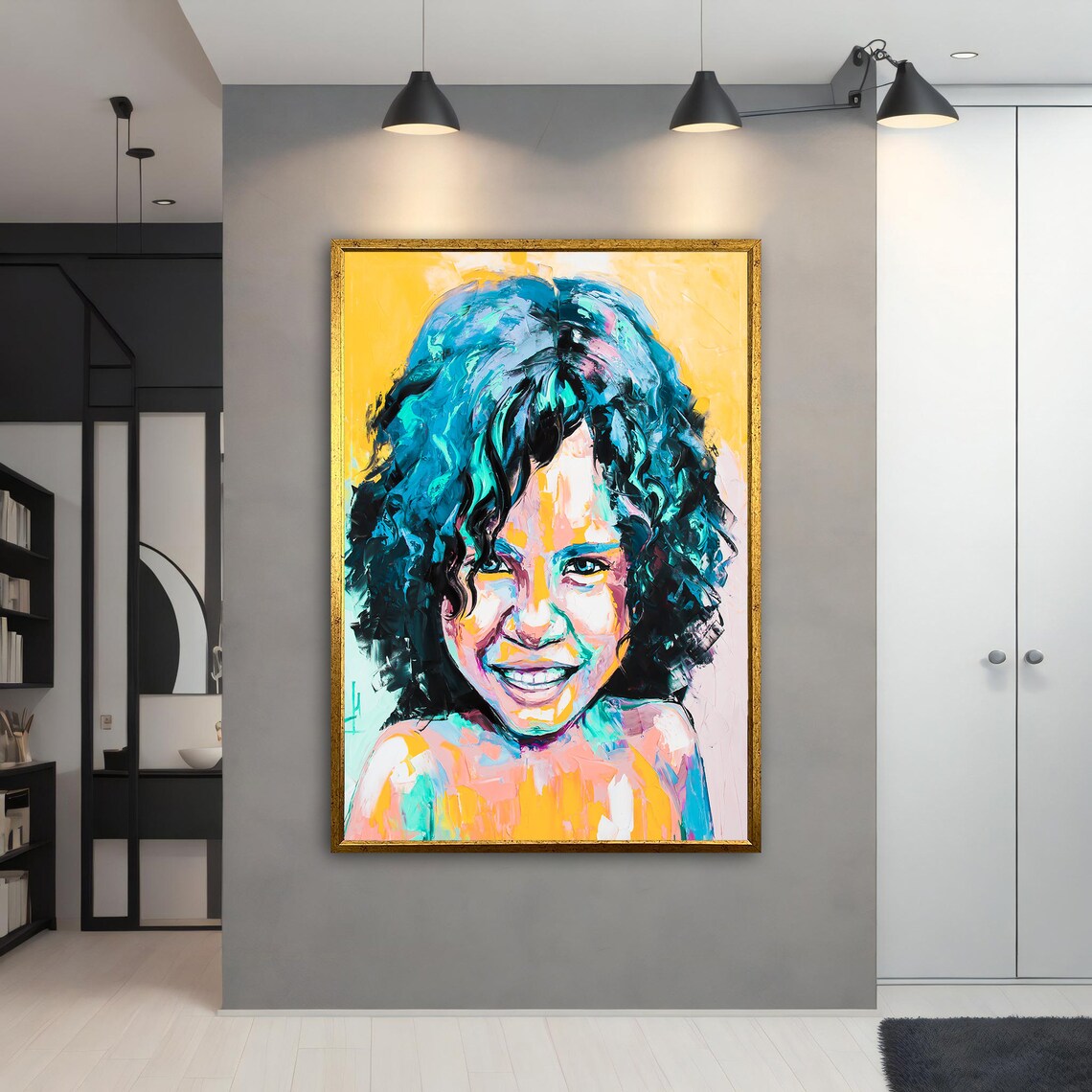 Children Modern Abstract Art, Gift Wall Art - Image 3