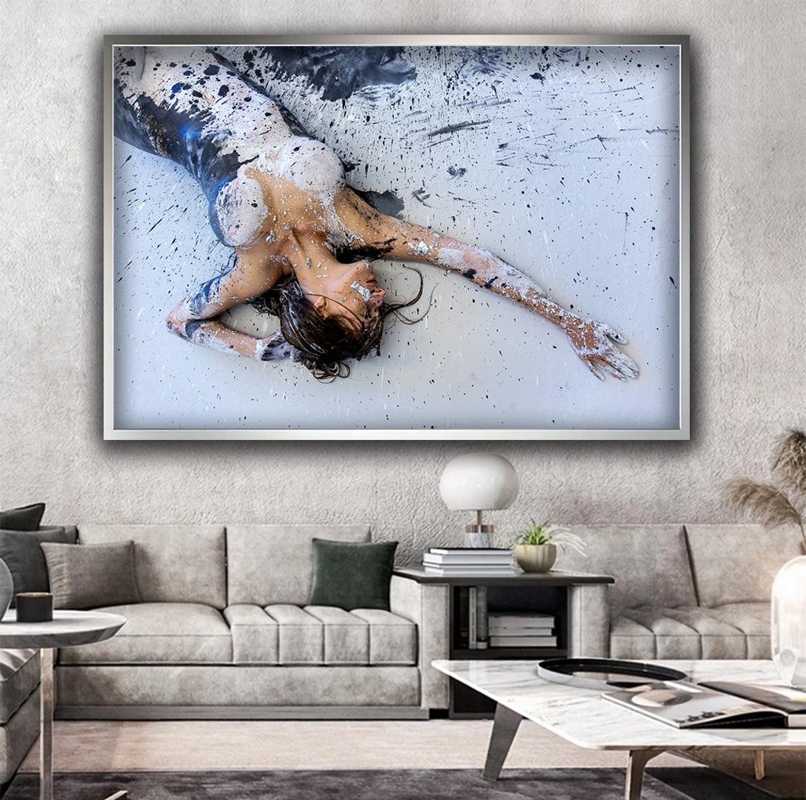 Sexy Woman Art Attractive Girl Print Sensual Photo Wall Decor Beautiful Girl Poster Woman Art Print Erotic Wall Art - Image 5
