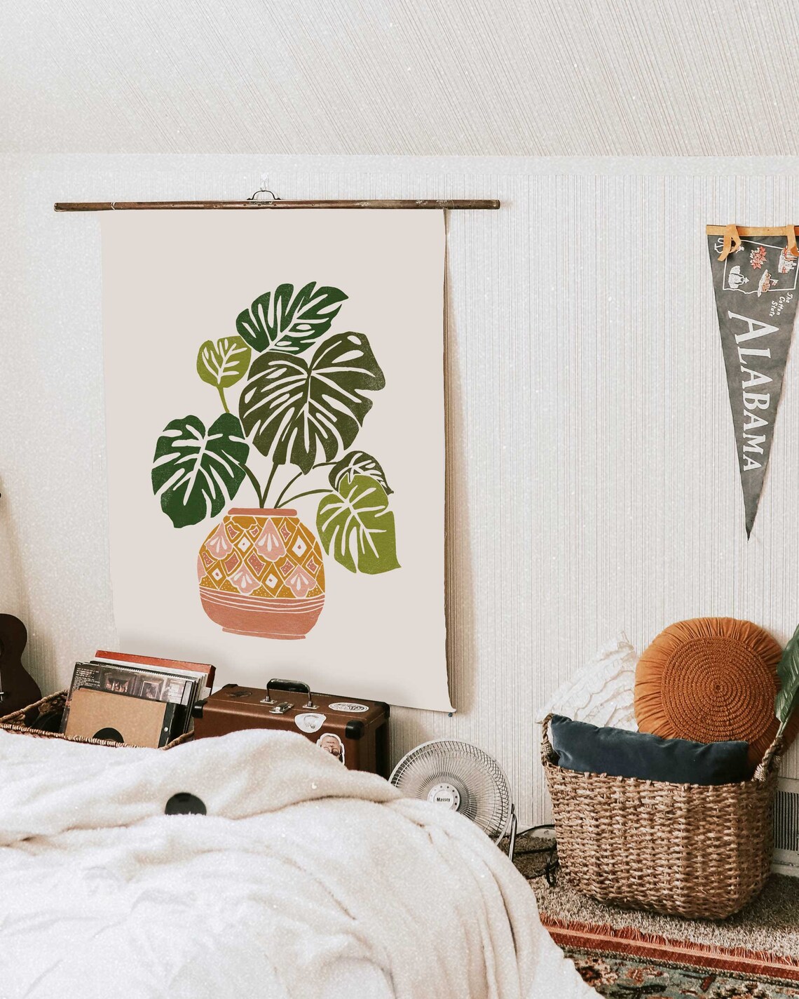 Monstera Botanical Art Print, Boho Plant Lover Decor - Image 3