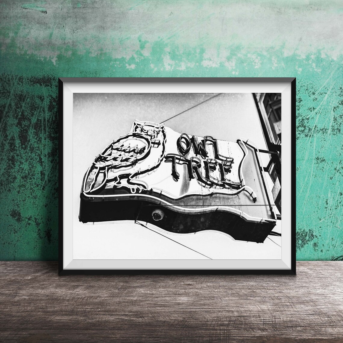 Owl Tree San Francisco Modern Wall Art Print - Image 2