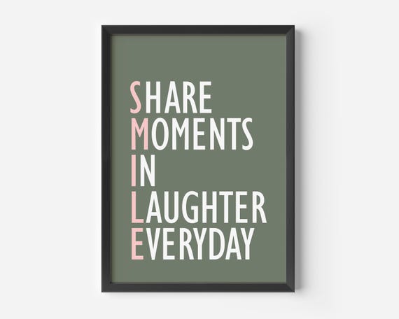 Motivational Poster For Office Wall Decoration With Saying Modern Typography Picture Minimalist Green