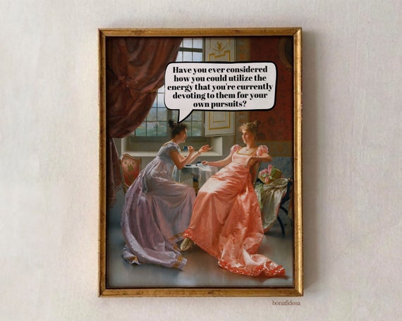 Elegant Prints Rococo Wall Print Funny Altered Art Alter Eclectic Quirky Gallery Stylish Painting