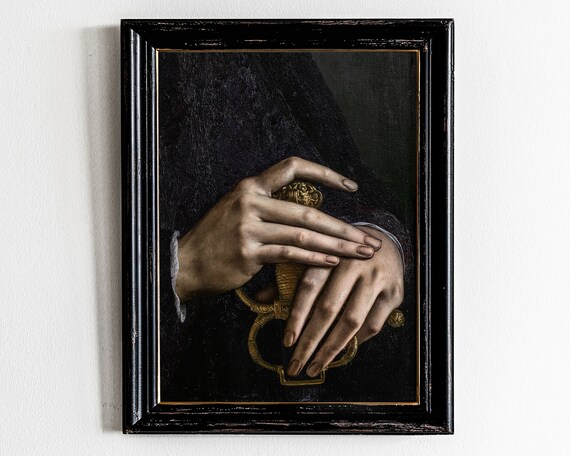 Alter Arteclectic Wall Artvintage Portraitalter Painting Printmoody Decorgallery Setantique Baroque Oil
