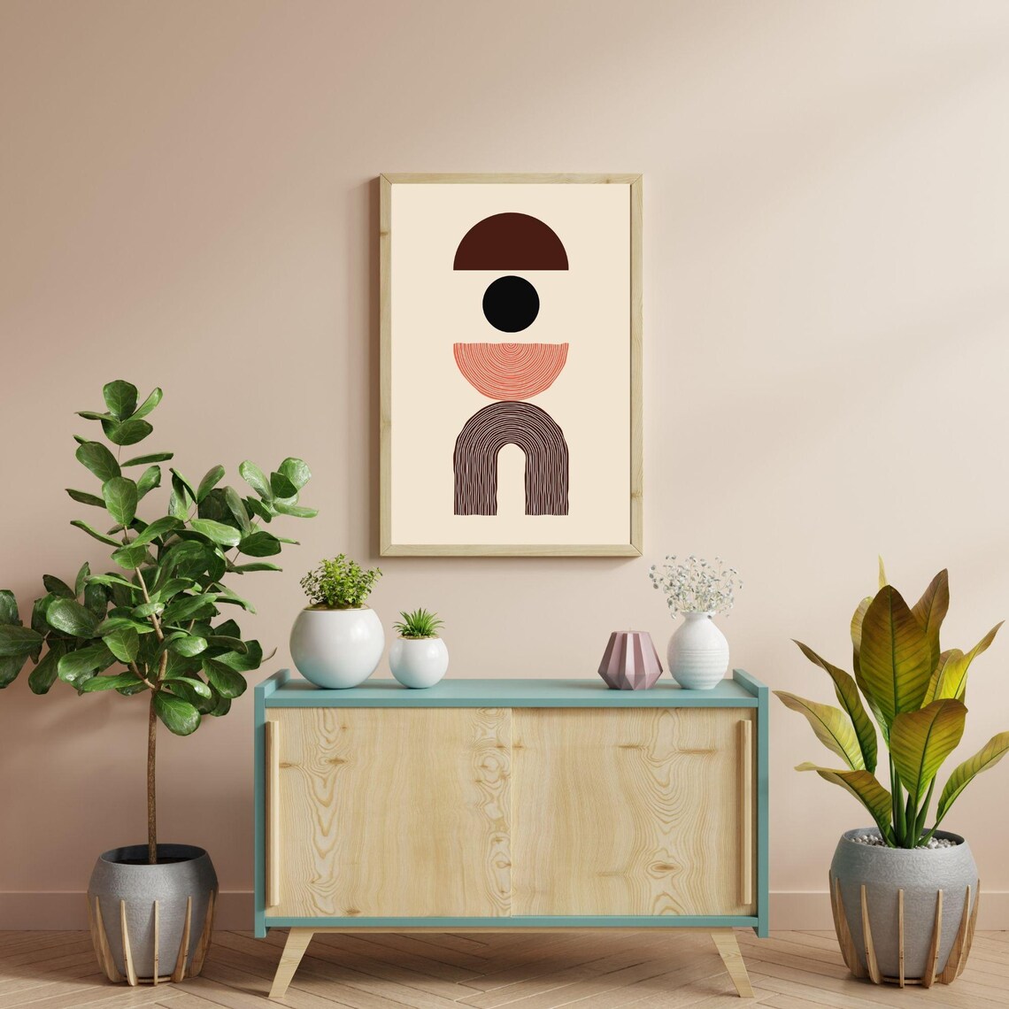 Boho Passion Inspired Abstract Art, Romantic Decor - Image 7